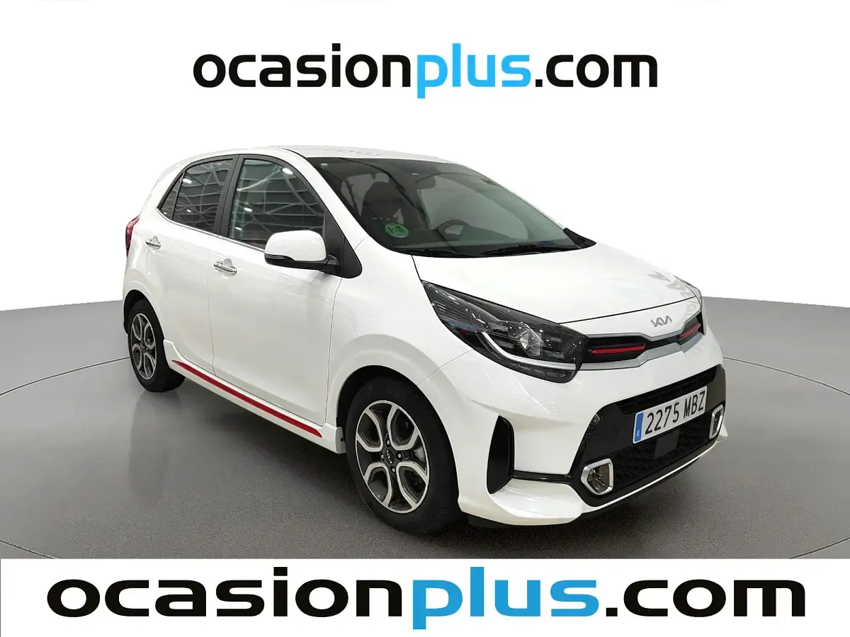Usado Kia Picanto GT-Line 84 CV (61 kW) 2022 Blanco Utilitario