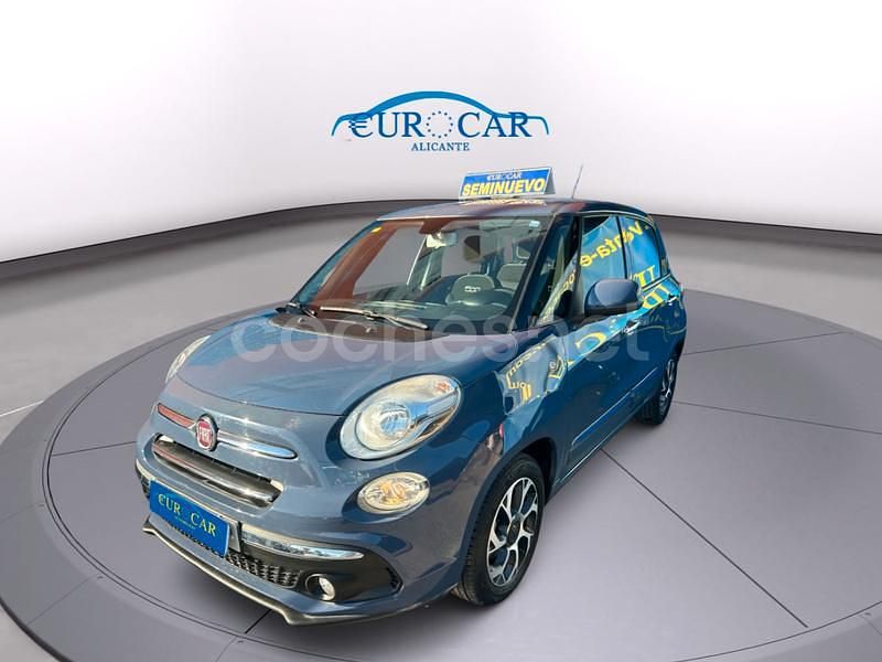 Usado Fiat 500L Lounge 95 CV (69 kW) 2017 Azul Monovolumen