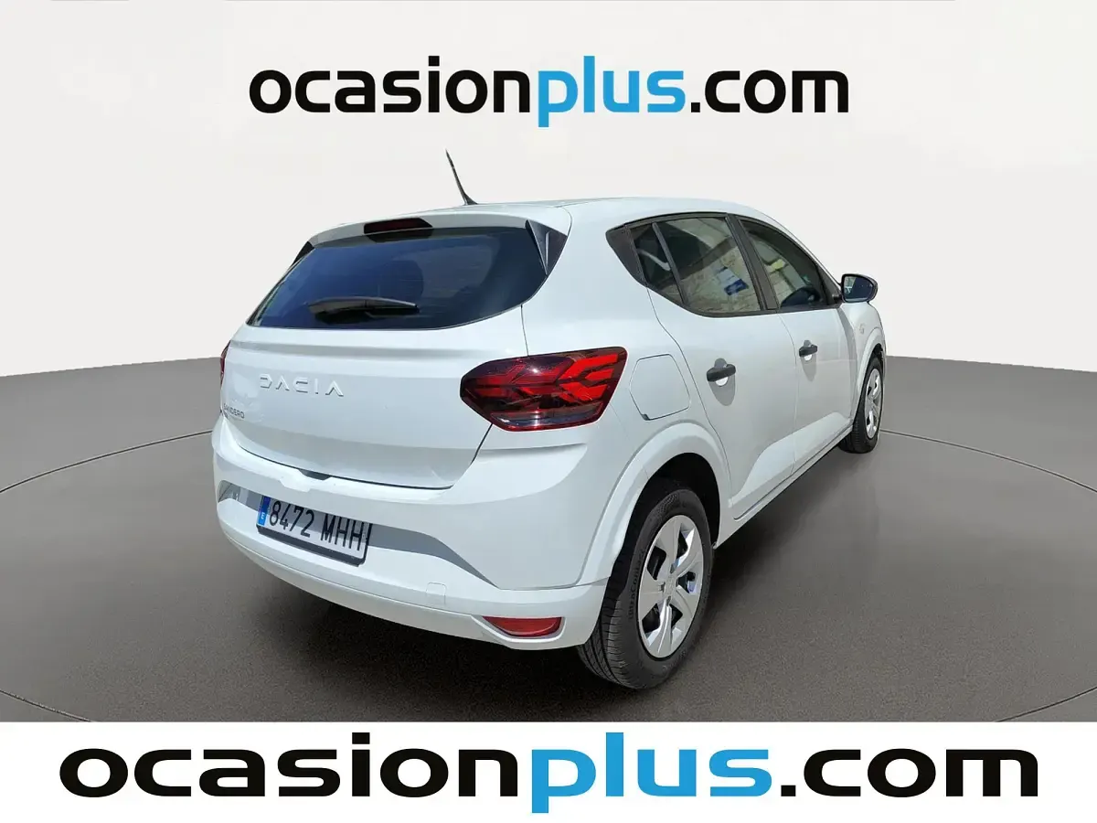 Usado Dacia Sandero Essentiel 91 CV (66 kW) 2023 Blanco Utilitario