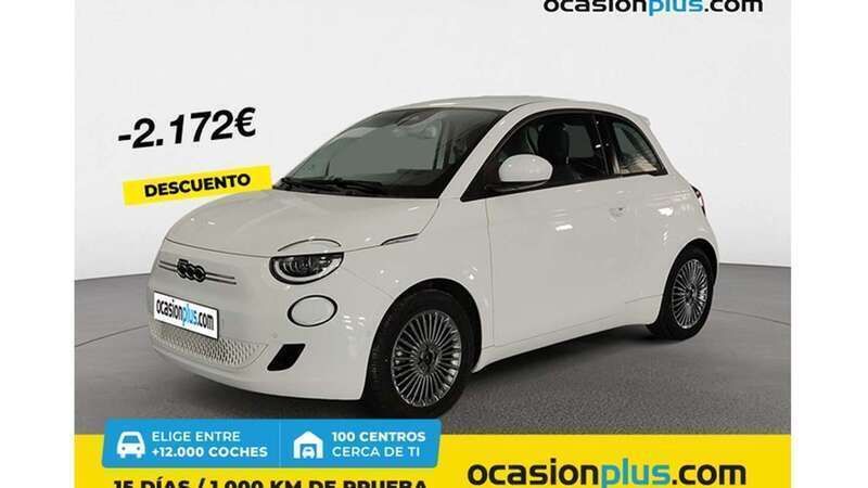 Blanco Usado 2021 Fiat 500e Icon Utilitario | 13.728 € (Precio justo) - Imagen 1/4