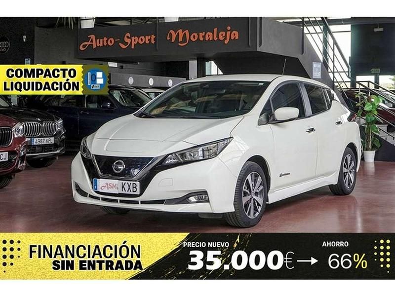 Blanco Usado 2019 Nissan Leaf Tekna Utilitario | 11.900 € (Buen precio) - Imagen 1/4