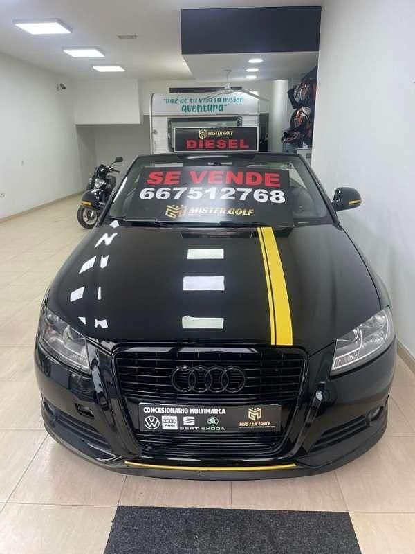 Negro Usado 2009 Audi A3 S-Line Utilitario | 7900 € (Buen precio) - Imagen 1/4