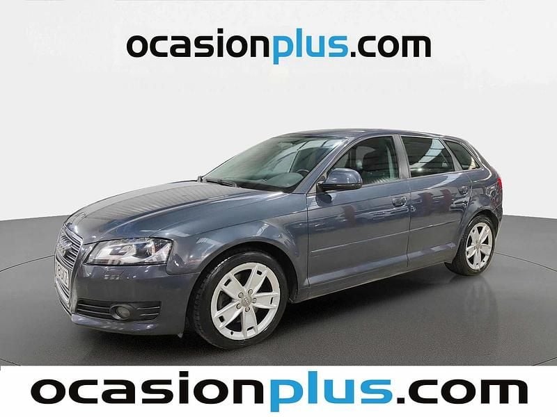 Gris Usado 2009 Audi A3 Sportback Ambition Utilitario | 9690 € (Precio justo) - Imagen 1/4