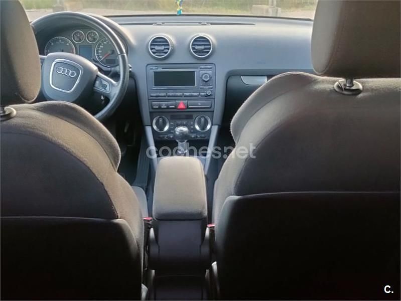 Käytetty Audi A3 Ambition 170 HP (125 kW) 2008 Musta Viistoperä