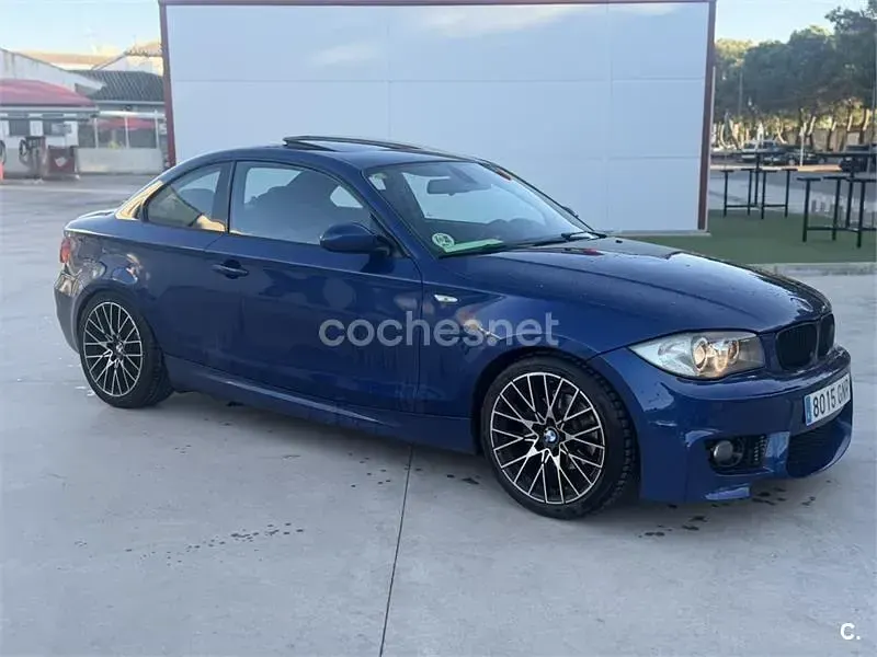 Usado BMW 120 Coupé 177 CV (130 kW) 2009 Azul Coupe