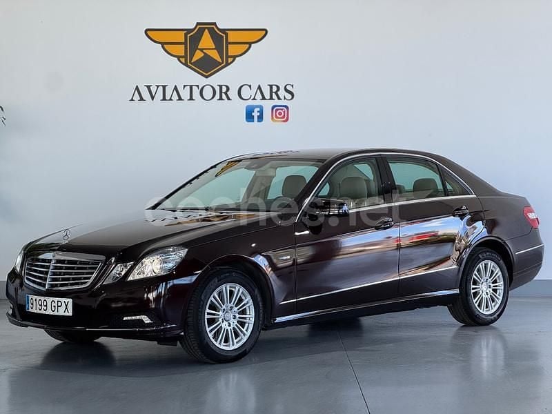 Marrón Usado 2010 Mercedes E350 Elegance Berlina | 16.500 € (Precio justo) - Imagen 1/4
