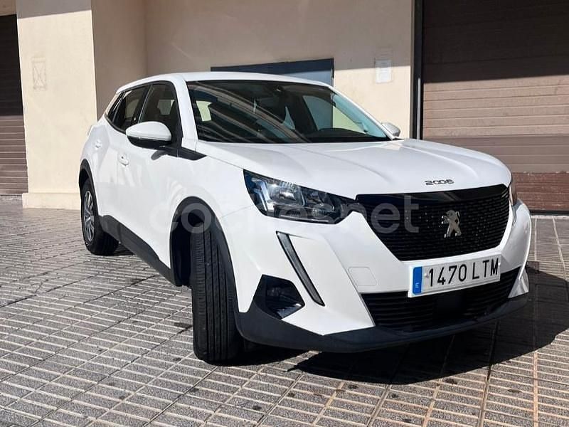 Blanco Usado 2021 Peugeot 2008 Allure SUV | 17.390 € (Un poco caro) - Imagen 1/4