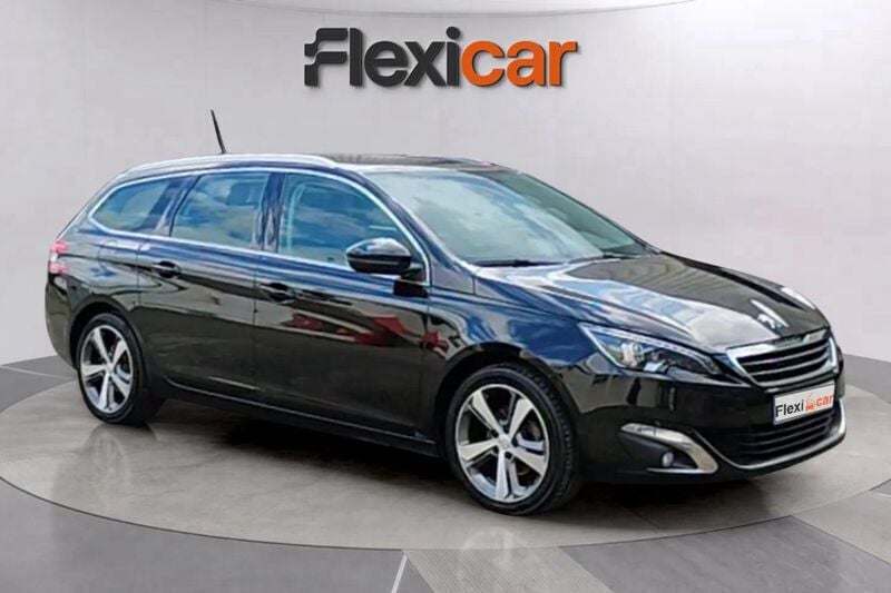 Negro Usado 2016 Peugeot 308 Allure Familiar | 8390 € (Buen precio) - Imagen 1/4