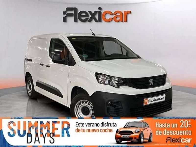 Blanco Usado 2020 Peugeot Partner Monovolumen | 10.590 € (Precio justo) - Imagen 1/4