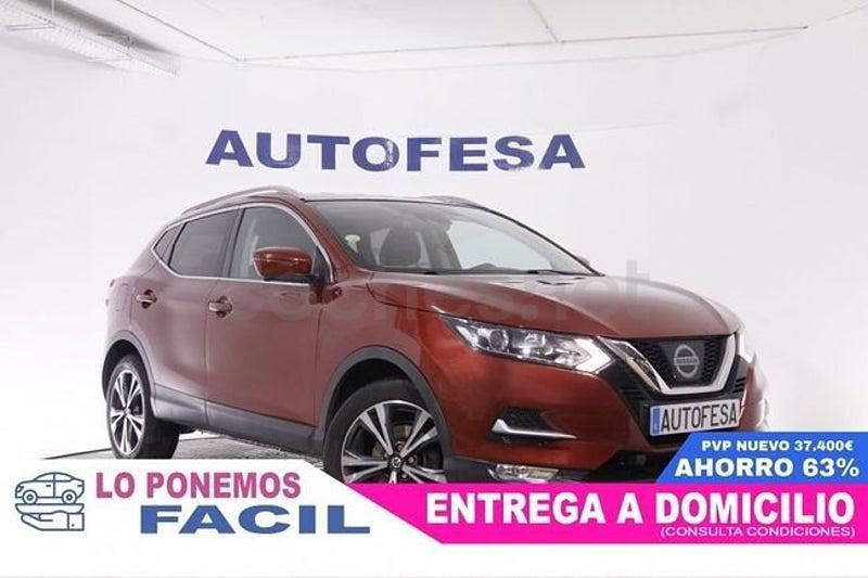 Usado Nissan Qashqai N-Connecta 110 CV (80 kW) 2017 Granate SUV