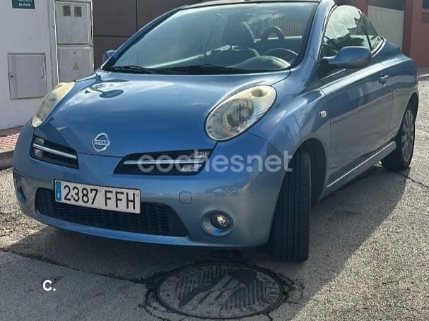 Azul Usado 2006 Nissan Micra C+C Tekna Descapotable | 4800 € - Imagen 1/4