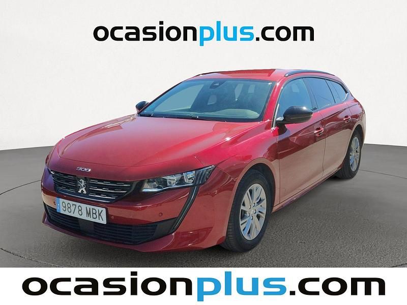 Usado Peugeot 508 SW Active 131 CV (96 kW) 2022 Rojo Familiar