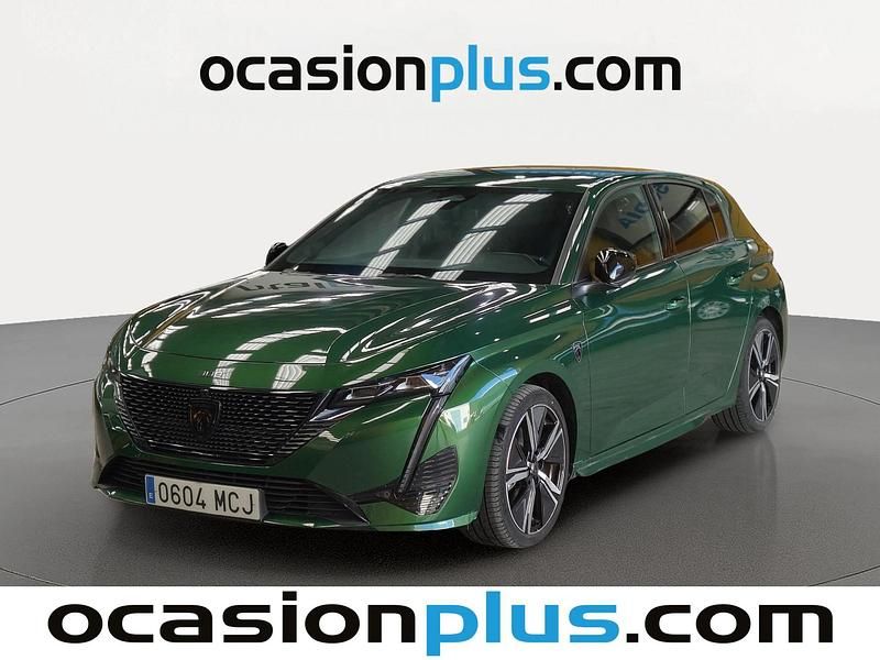 Usado Peugeot 308 GT 131 CV (96 kW) 2022 Verde Utilitario