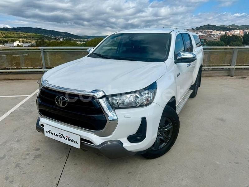 Usado Toyota HiLux 204 CV (150 kW) 2022 Blanco Recogida