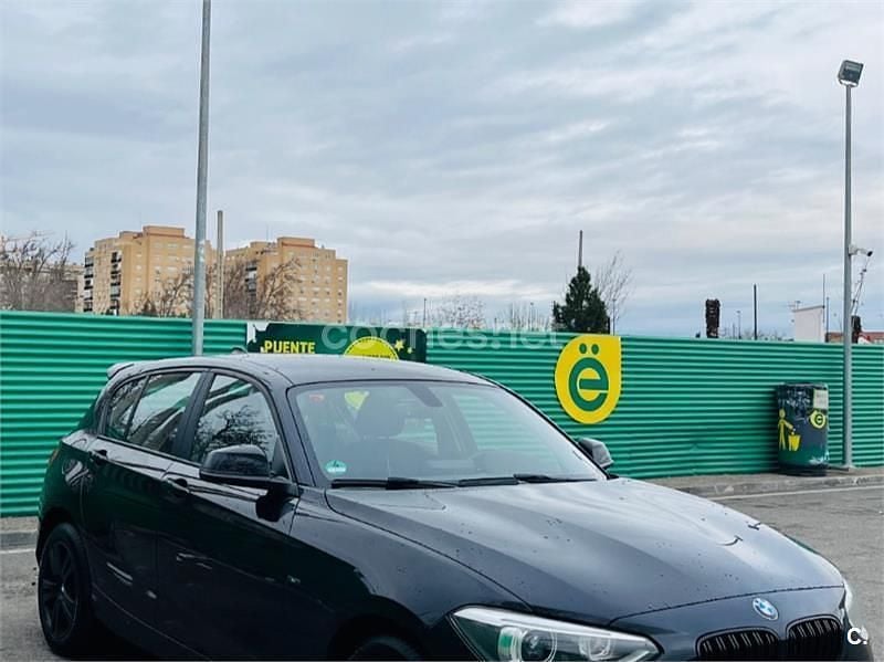 Usado BMW 116 Sport Line 136 CV (100 kW) 2014 Negro Utilitario