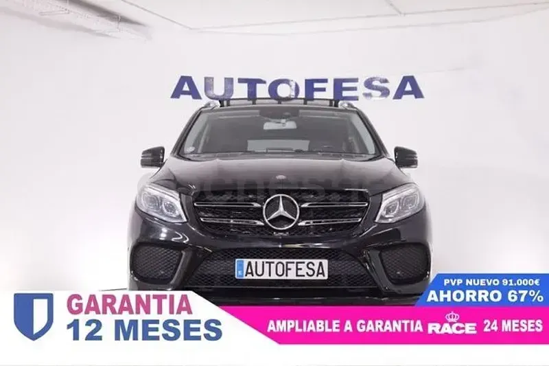 Usado Mercedes GLE500 442 CV (325 kW) 2016 Negro SUV