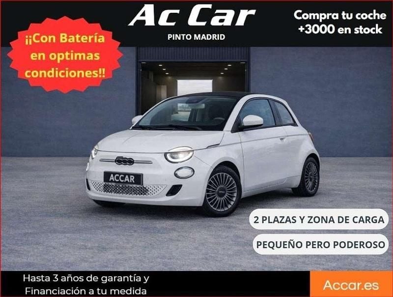 Usado Fiat 500e Icon 86 kW (117 CV) 2023 Blanco Utilitario