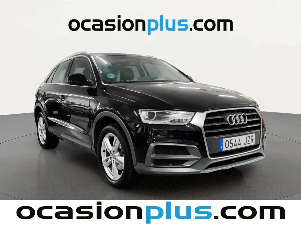 Usado Audi Q3 Design 150 CV (110 kW) 2017 Negro SUV