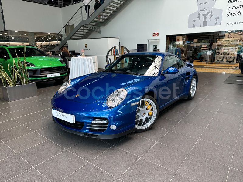 Azul aqua metalizado Usado 2010 Porsche 911 Turbo S Coupe | 140.000 € - Imagen 1/4