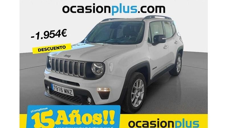 Blanco Usado 2024 Jeep Renegade Limited SUV | 18.534 € (Precio justo) - Imagen 1/4