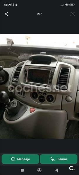 Usado Opel Vivaro 114 CV (83 kW) 2008 Gris / plata Monovolumen