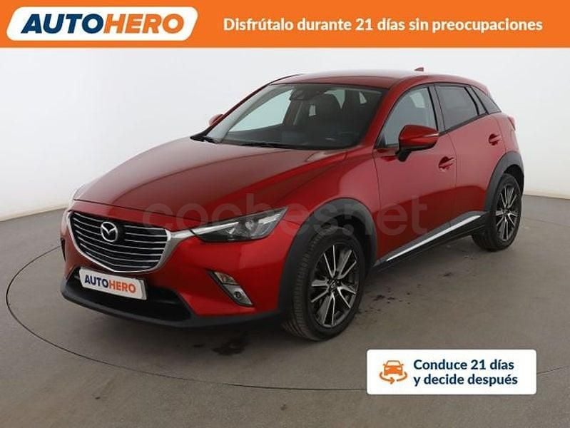 Rojo Usado 2017 Mazda CX-3 Luxury SUV | 13.599 € (Precio justo) - Imagen 1/3