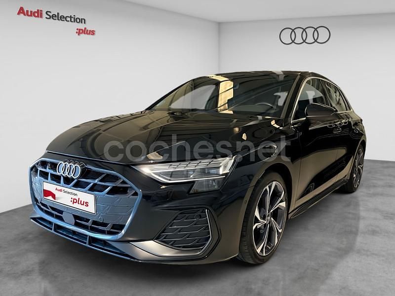Negro Usado 2024 Audi A3 Sportback S-Line Utilitario | 35.900 € - Imagen 1/4