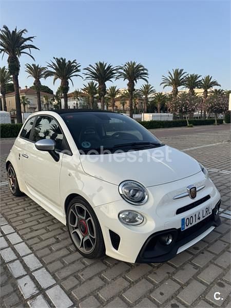 Blanco Usado 2021 Abarth 595C Turismo Descapotable | 17.490 € (Precio justo) - Imagen 1/4