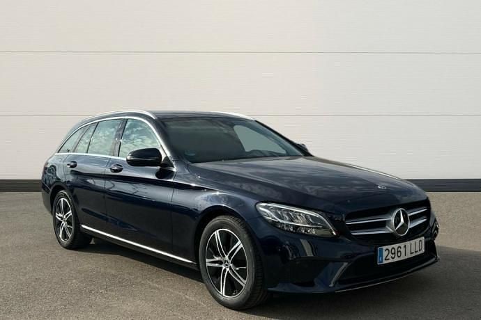 Usado Mercedes C200 186 CV (136 kW) 2020 Azul Familiar