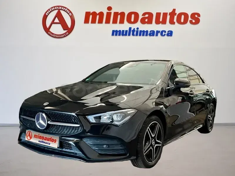 Usado Mercedes CLA250e 218 CV (160 kW) 2021 Negro Coupe