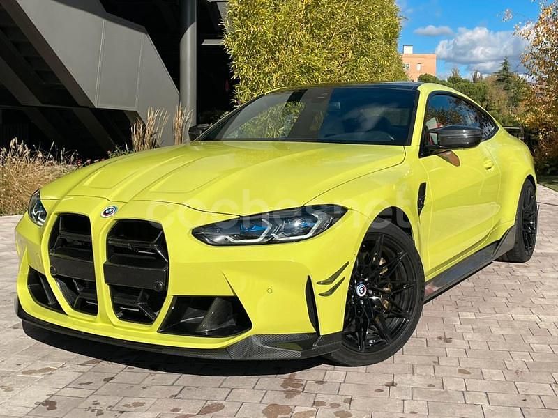 Amarillo Usado 2021 BMW M4 Competition Edition Coupe | 89.900 € (Caro) - Imagen 1/4