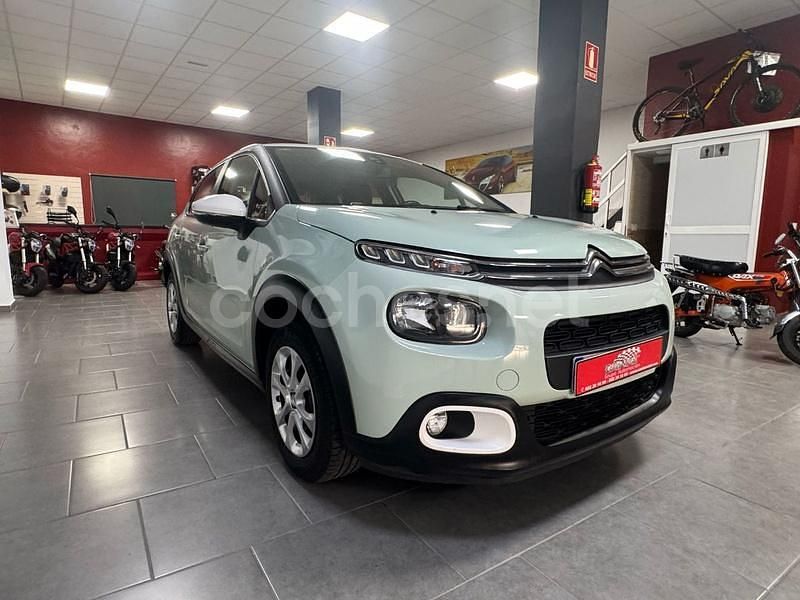 Usado Citroën C3 PureTech 110 CV (80 kW) 2018 Verde Berlina