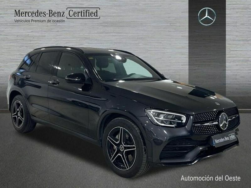 Usado Mercedes GLC220 AMG line 194 CV (142 kW) 2020 Verde SUV