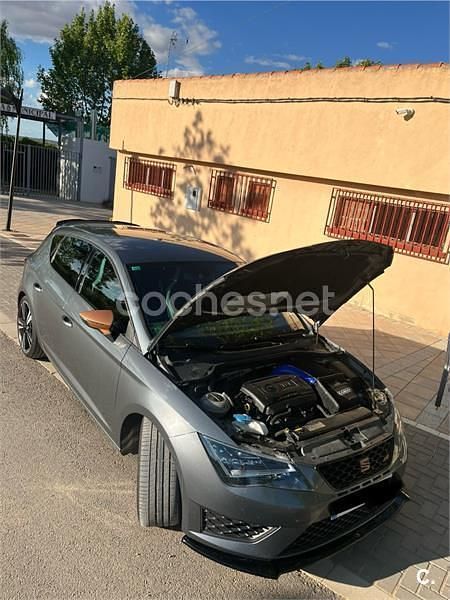 Gris / plata Usado 2016 Seat Leon CUPRA Berlina | 23.000 € (Un poco caro) - Imagen 1/4