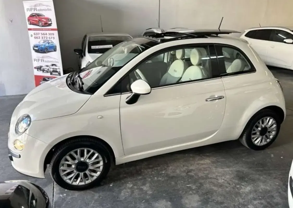 Usado Fiat 500 101 CV (74 kW) 2014 Blanco Utilitario