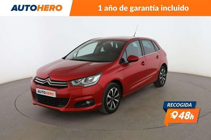 Rojo Usado 2018 Citroën C4 PureTech Berlina | 9099 € (Precio justo) - Imagen 1/3