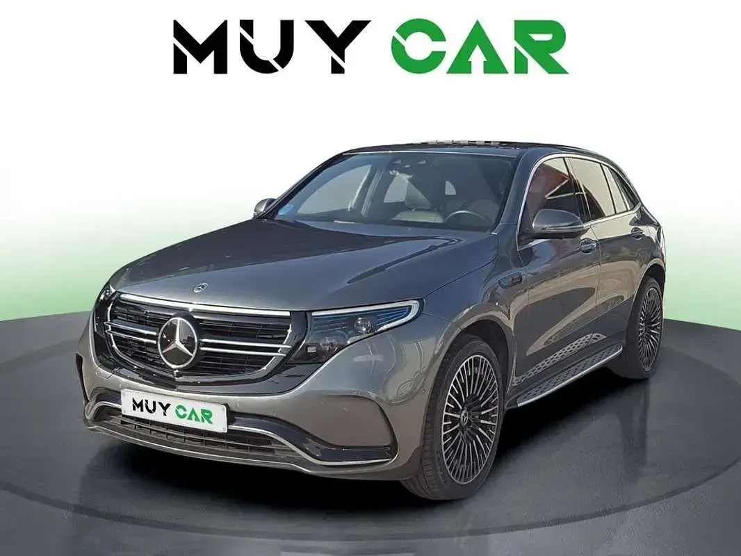 Usado Mercedes EQC400 300 kW (408 CV) 2022 Gris SUV