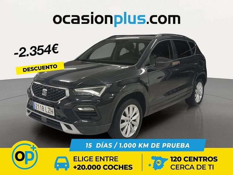 Usado Seat Ateca Style 150 CV (110 kW) 2022 Negro SUV