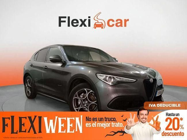 Gris Usado 2022 Alfa Romeo Stelvio Sprint SUV | 30.980 € (Un poco caro) - Imagen 1/4