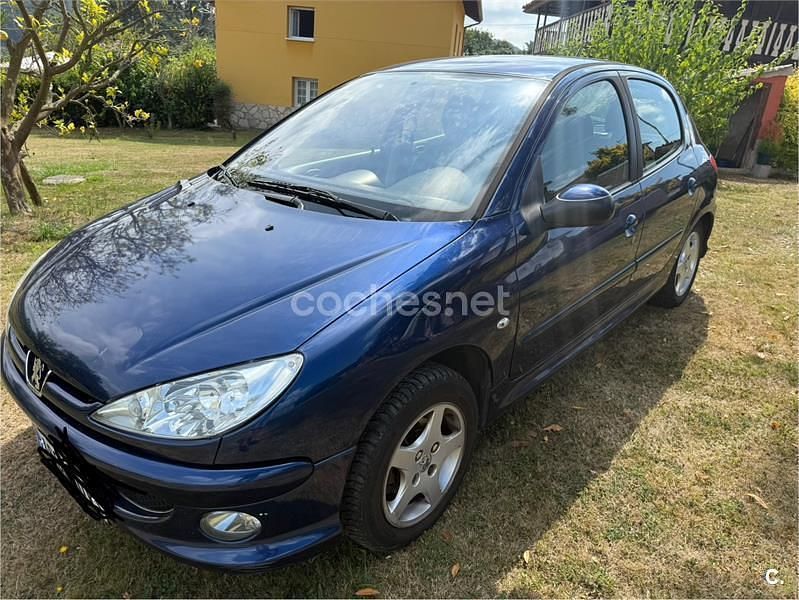 Azul Usado 2007 Peugeot 206 Berlina | 2900 € (Precio justo) - Imagen 1/4