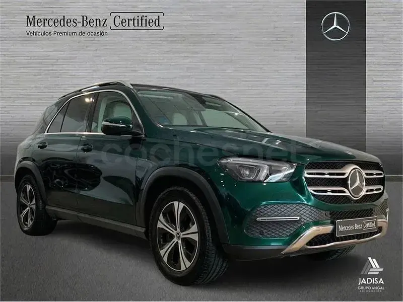 Usado Mercedes GLE350 320 CV (235 kW) 2021 Verde esmeralda SUV