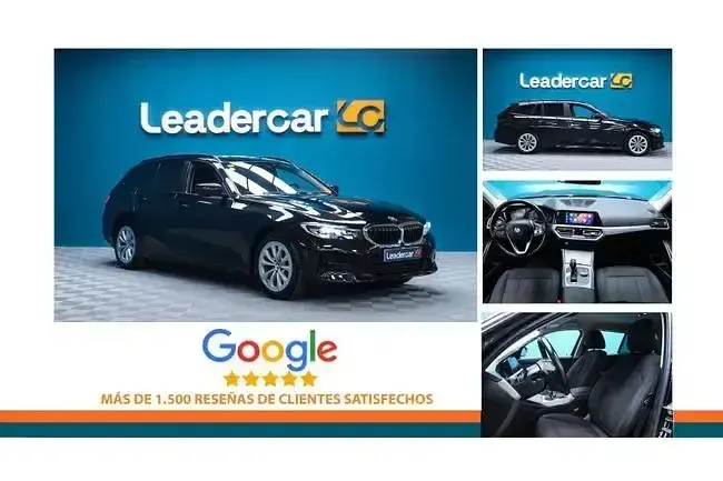 Usado BMW 320e 190 CV (139 kW) 2021 Negro Familiar