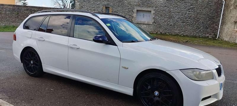 Usado BMW 320 163 CV (119 kW) 2007 Blanco Familiar