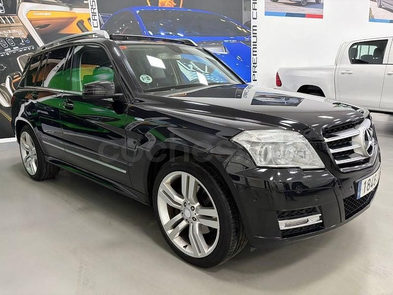Usado Mercedes GLK220 170 CV (125 kW) 2013 Negro SUV