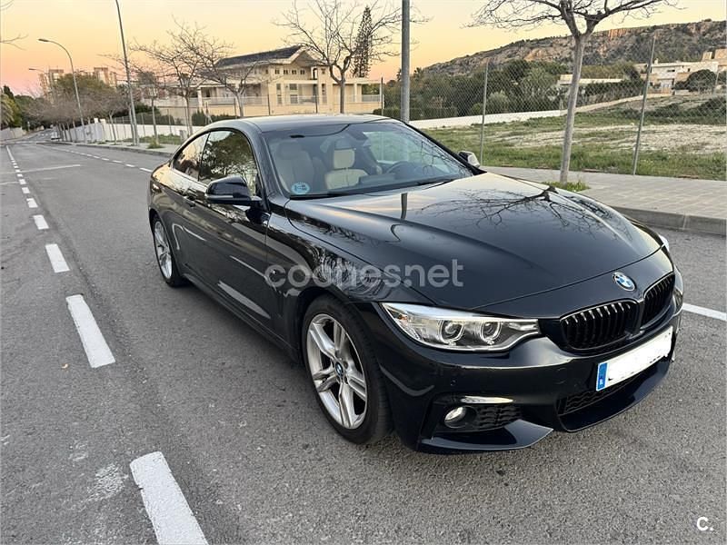 Usado BMW 420 184 CV (135 kW) 2015 Negro Coupe