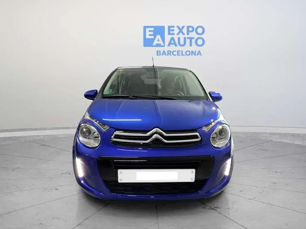 Usado Citroën C1 72 CV (52 kW) 2018 Azul Utilitario