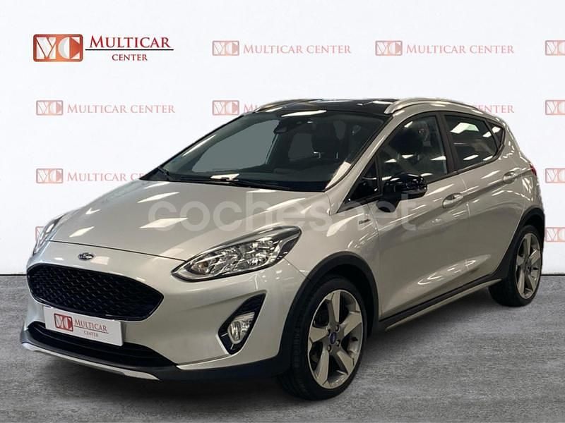 Gris / plata Usado 2019 Ford Fiesta Active Utilitario | 13.390 € (Un poco caro) - Imagen 1/4