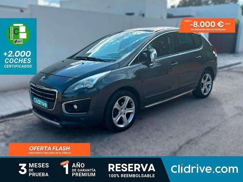 Gris Usado 2014 Peugeot 3008 Allure Monovolumen | 5990 € (Precio justo) - Imagen 1/3