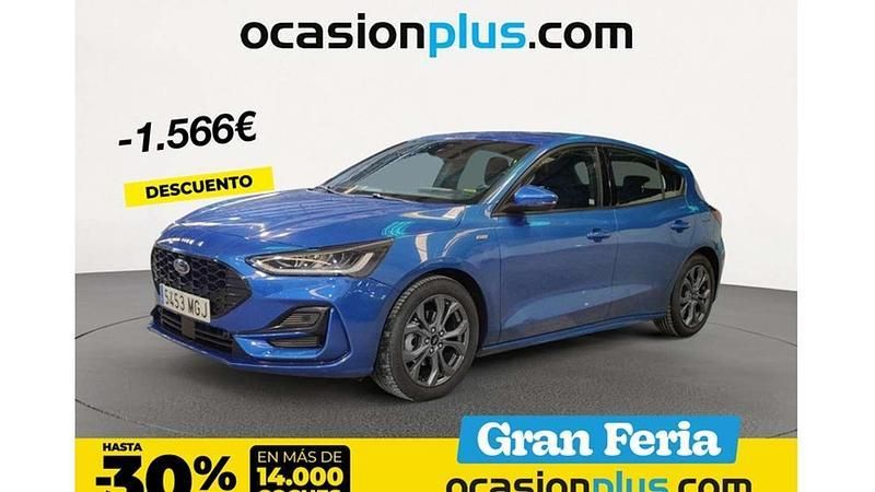 Azul Usado 2023 Ford Focus ST-Line Utilitario | 15.446 € (Buen precio) - Imagen 1/4