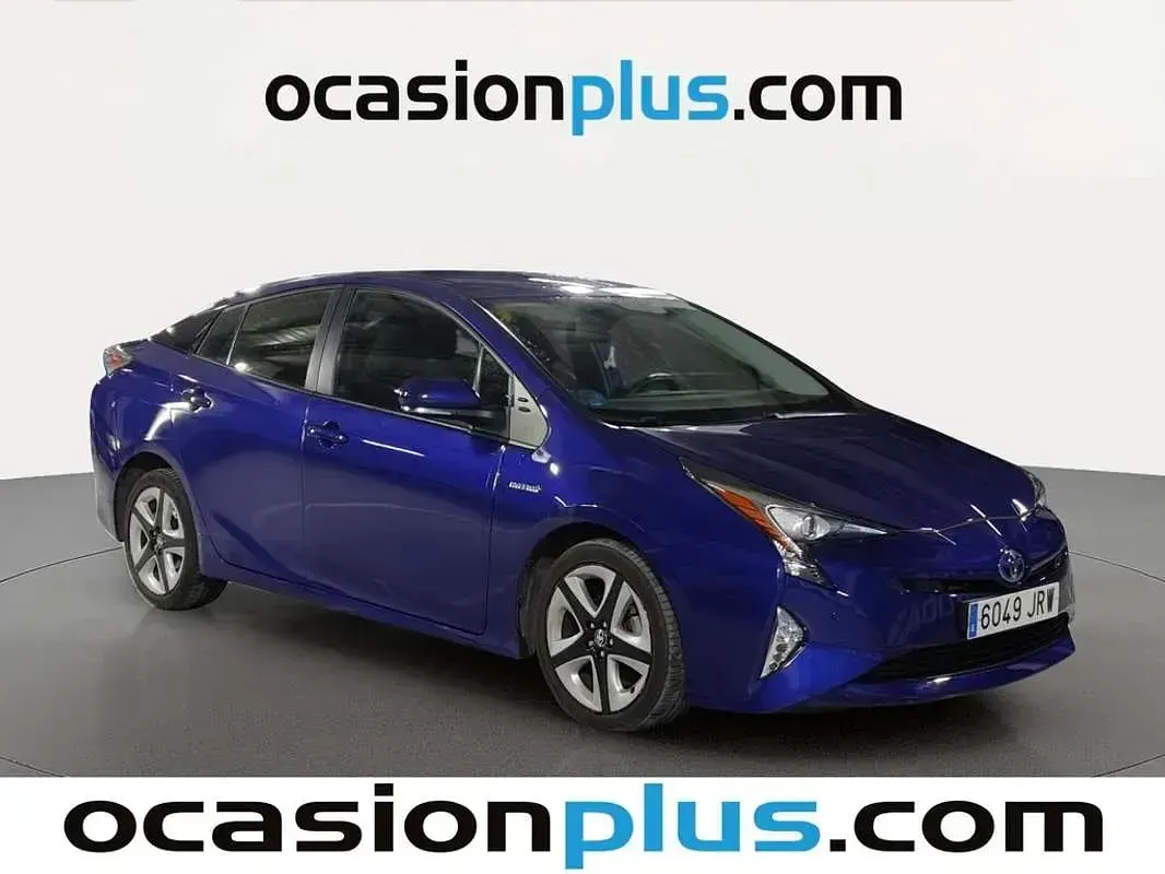 Usado Toyota Prius Advance 136 CV (100 kW) 2016 Azul Monovolumen